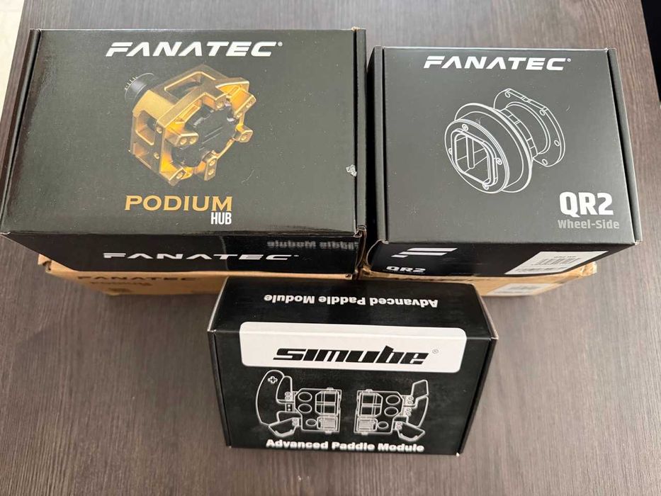 Fanatec Podium GT3 Endurance — Simube APM + stickers