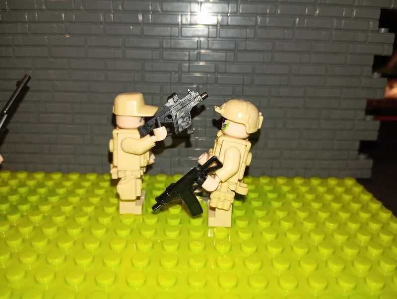 Zestaw 8 Figurek Jednostki Specjalne Żołnierz kompatybilne z LEGO Cobi