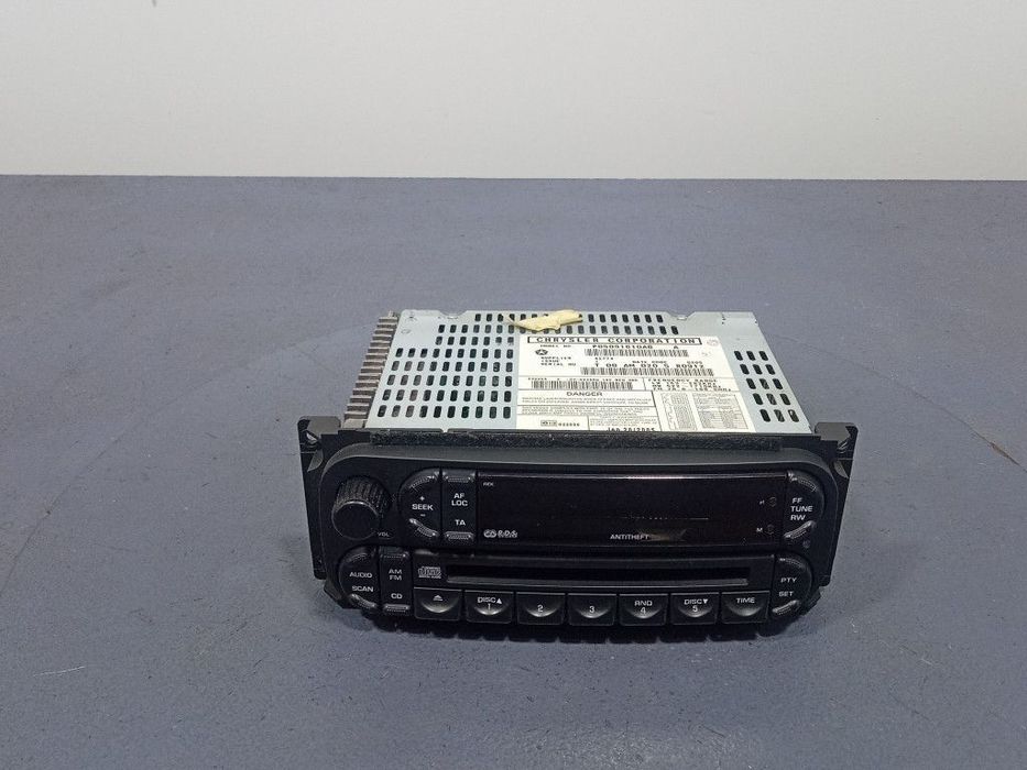 CHRYSLER SEBRING II RADIO FABRYCZNE  P05091610AB