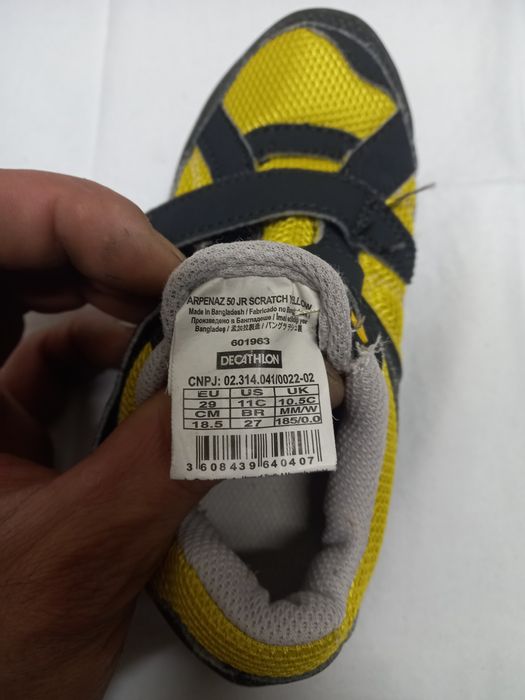 Sapatilhas criança Decathlon 29