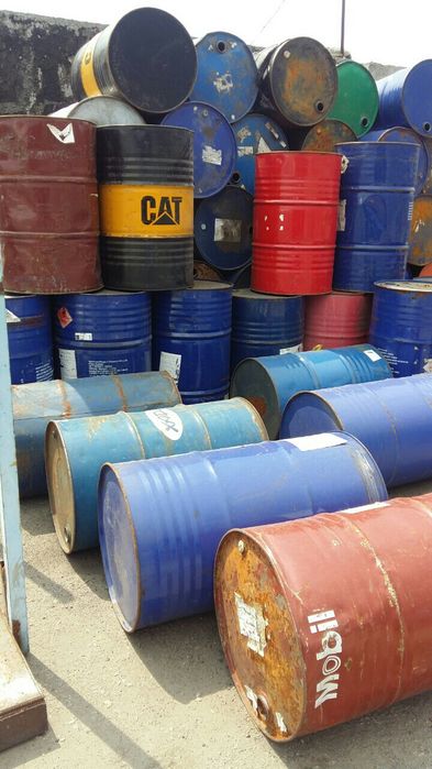 Бочка металическая 200л б/у