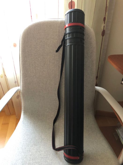 Tubo de transporte de desenhos/telas em plástico
