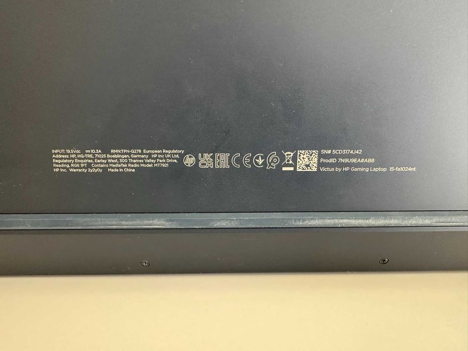 HP Victus 15,6" // i5 13500H // RTX 4050 // DDR4 16GB // SSD 512 GB