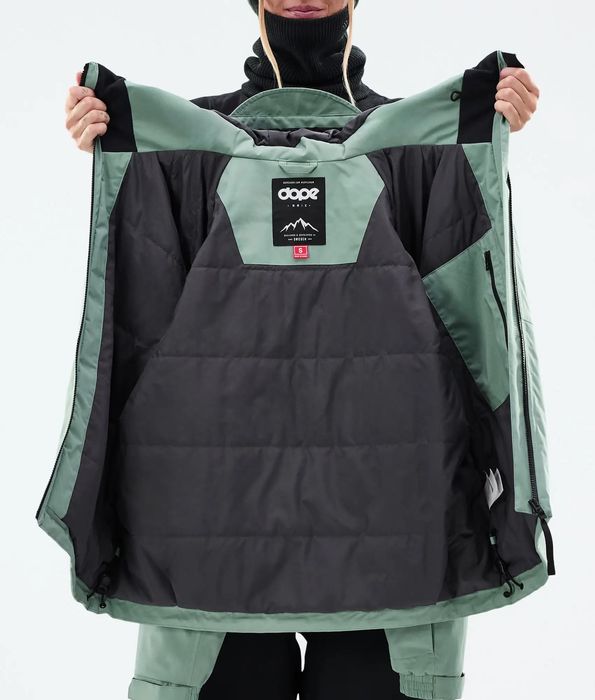 Гірськолижна куртка DOPE Spartan W Faded Green