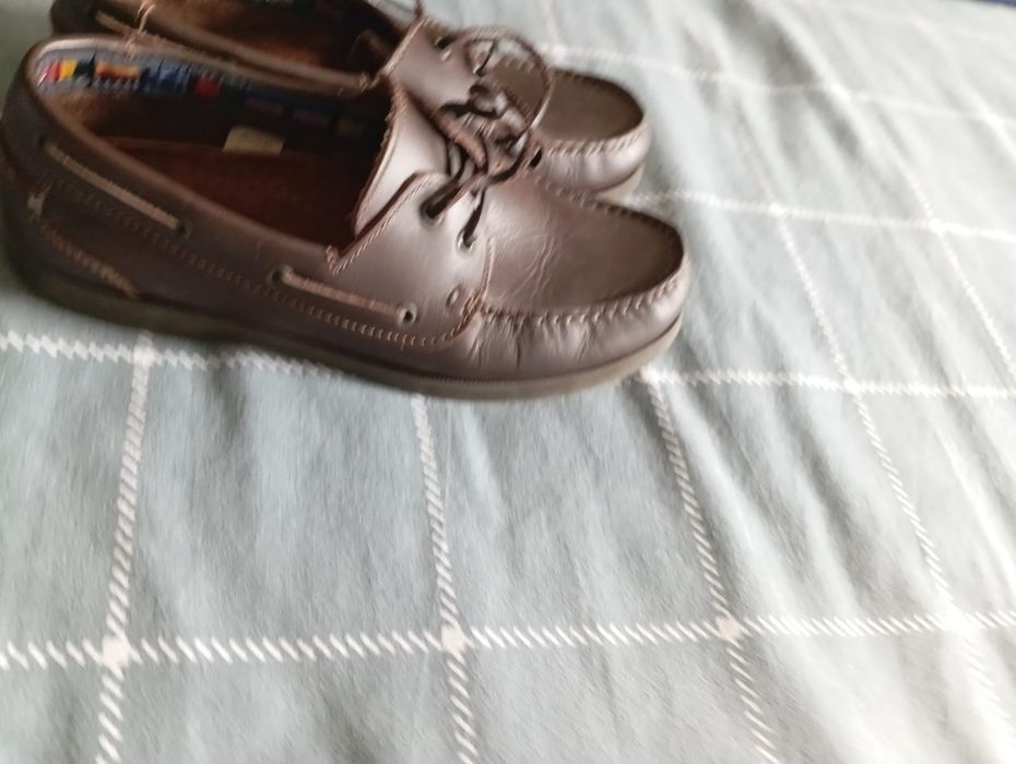 Sapatos de vela castanhos N°39