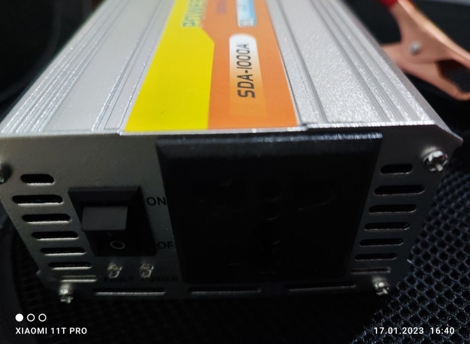 Перетворювач напруги 12в в 220в Інвертор 2000вт автомобільний