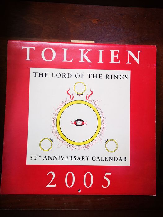 TOLKIEN: Calendário do 50º aniversário da publicação de O Senhor dos Anéis