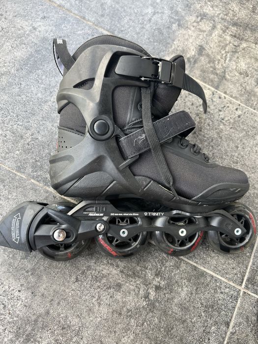 Rolki Powerslide Radon Black 80