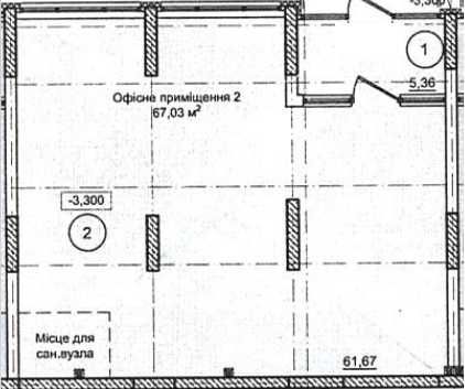 Фасад 67м. вул Максимовича 32 (ЖК LIKO-GRAD Perfect Town). Без комісії