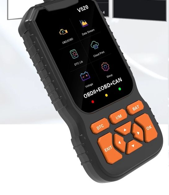 Автосканер Xiamen V520 діагностичний адаптер OBD-2 (PH050703)