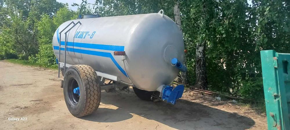 Бочка МЖТ-8 вакумна асенізатор (8м3) до трактора МТЗ