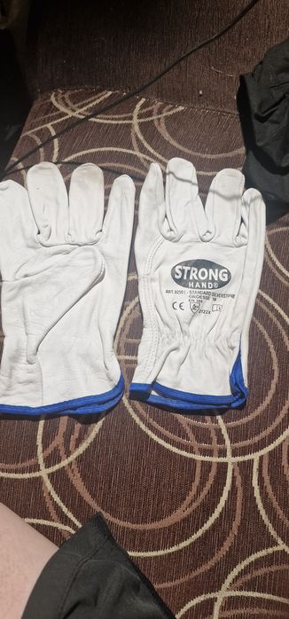 Rękawice Ochronne Skórzane STRONG HAND® Silverstone – Rozmiar 10