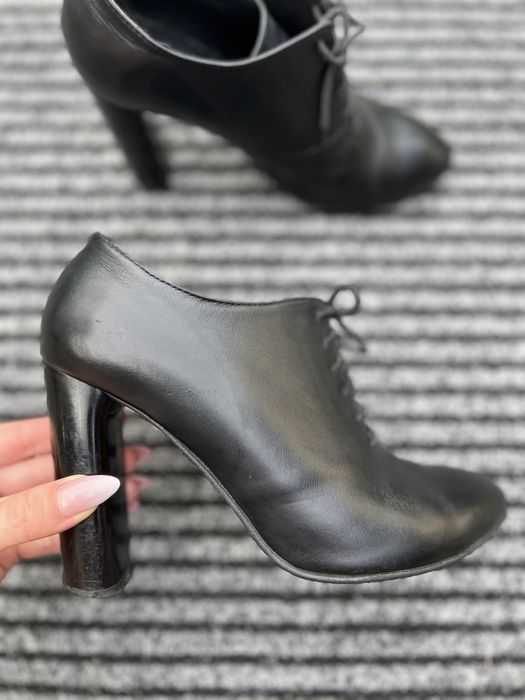 Кожанные ботинки