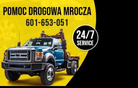 POMOC DROGOWA laweta Holowanie Mrocza Nakło okolice