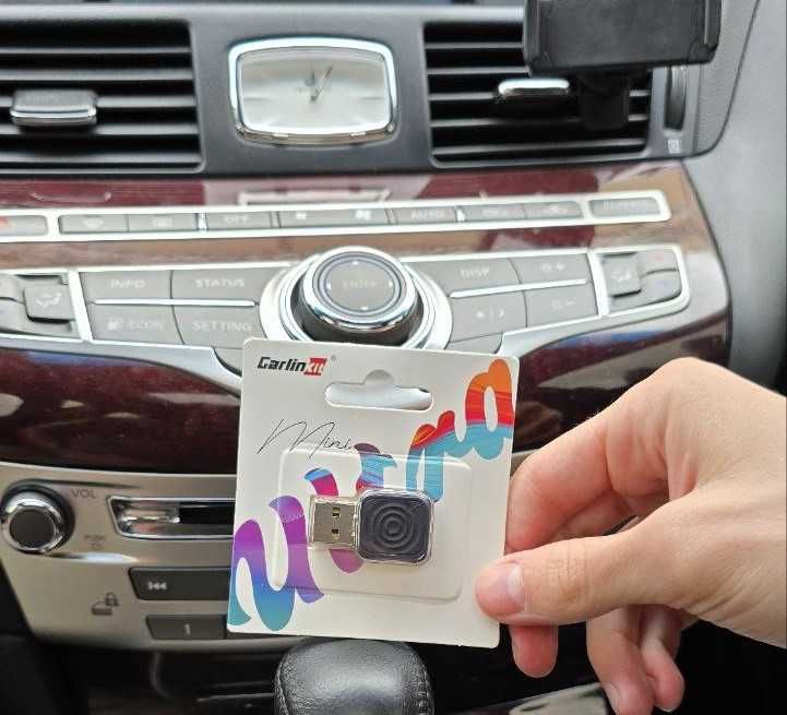 Carlinkit ultra mini. Адаптер для бездротового CarPlay / Android Auto. ГАРАНТІЯ.