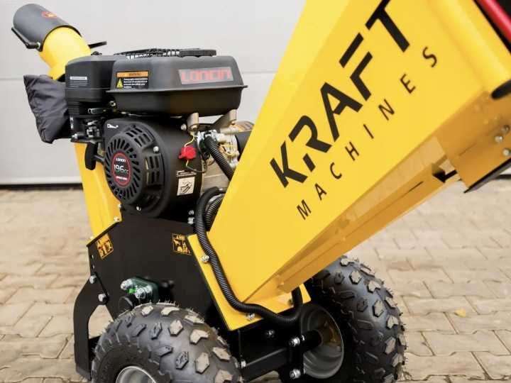 Rozdrabniacz SPALINOWY do gałęzi KWCH302A 100mm Loncin