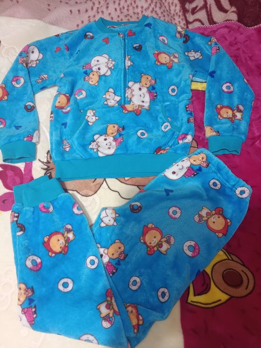 Теплий костюм домашній для дівчинки