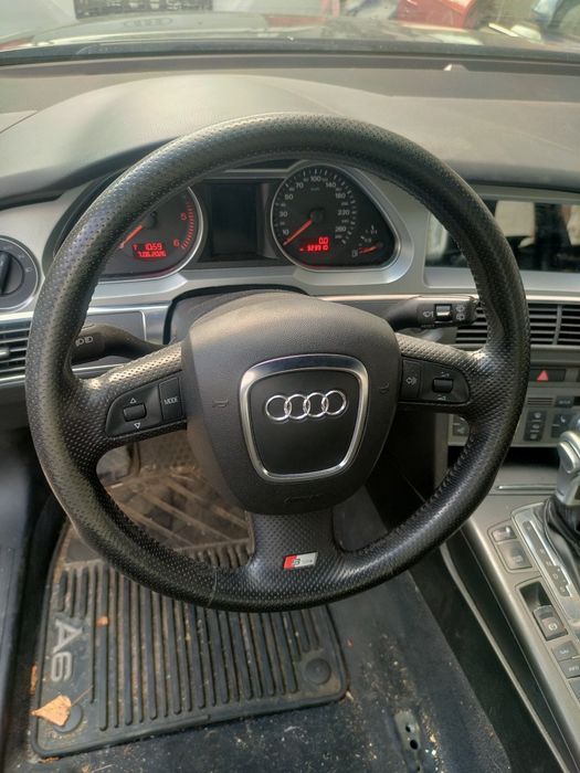Kierownica Audi A6 C6 A4 B7 Sline Trójramienna airbag multifunkcja