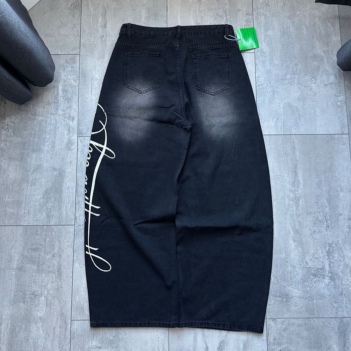 Gothic baggy y2k jeans джинси широкі rap sk8 racer represent baggy