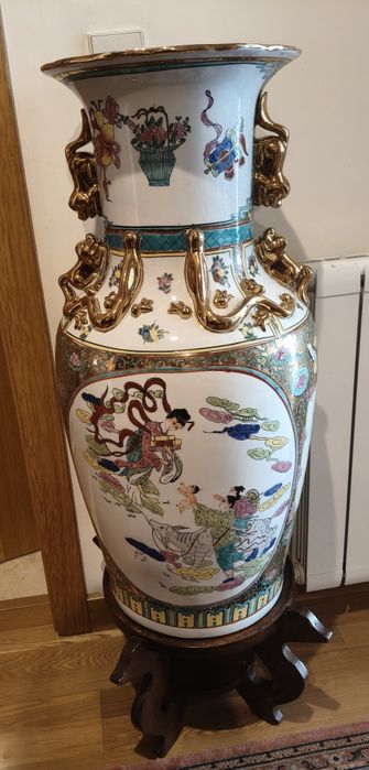 Jarrão decorativo  com a Base Chinês