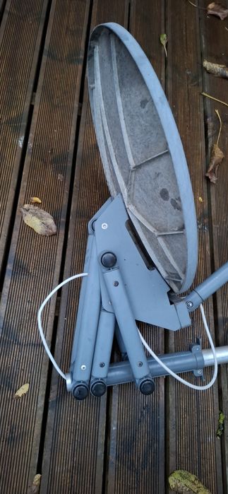 Antena satelitarna rozkładana kamper przyczepa