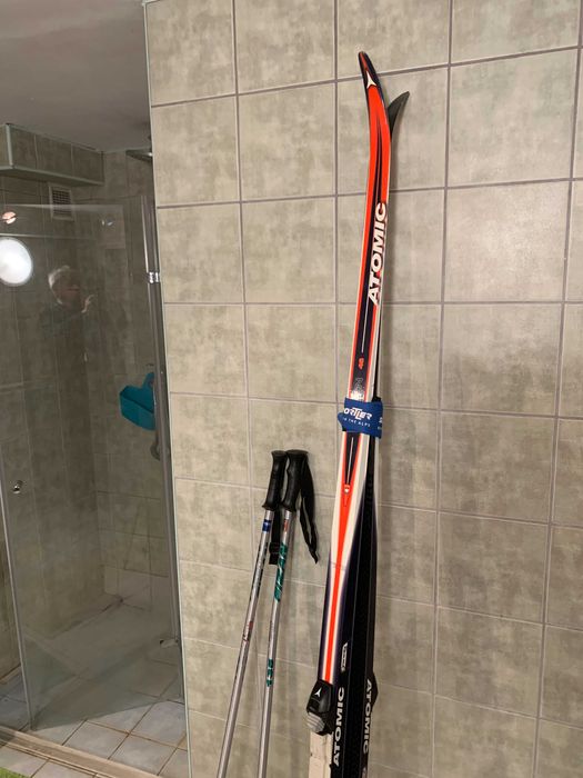 Narty biegowe Atomic komplet buty