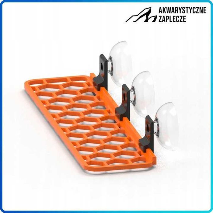 FragRack Hex AkwaZaplecze Półka na koralowce szczepki 20x5 Przyssawki