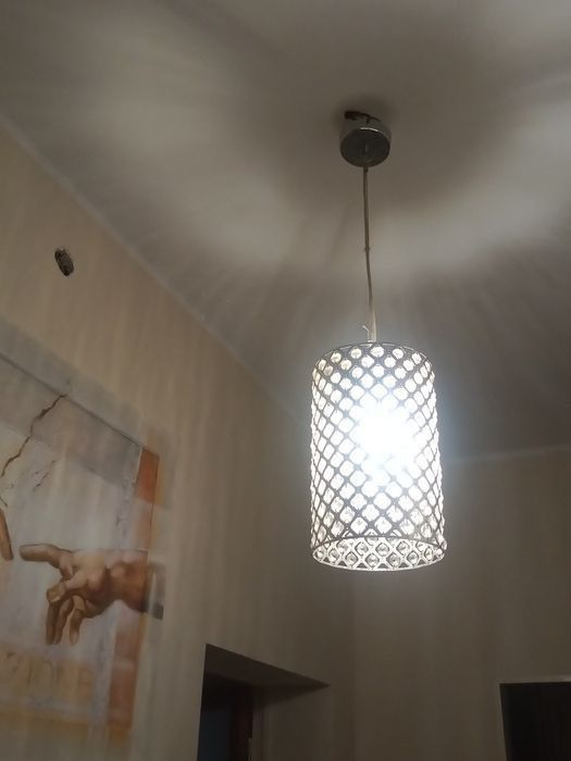 30 zł  klosz z krysztalkami