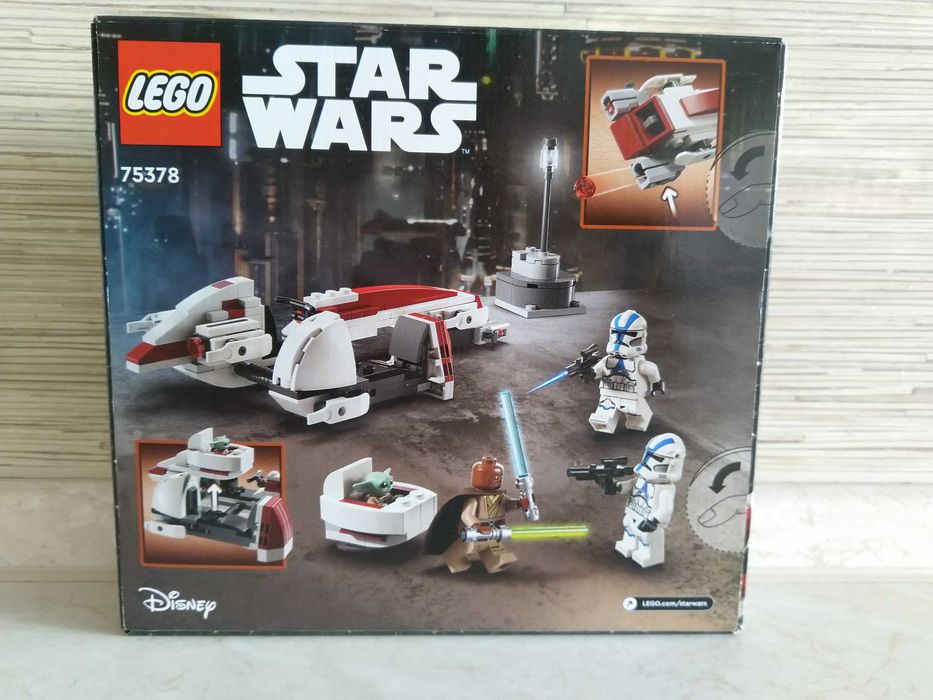 NOWE Klocki 75378 LEGO Star Wars Ucieczka Na Śmigaczu BARC