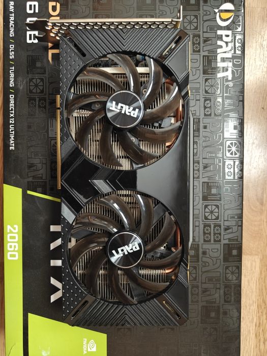 Видеокарта Nvidia Palit Dual RTX 2060 6 Gb