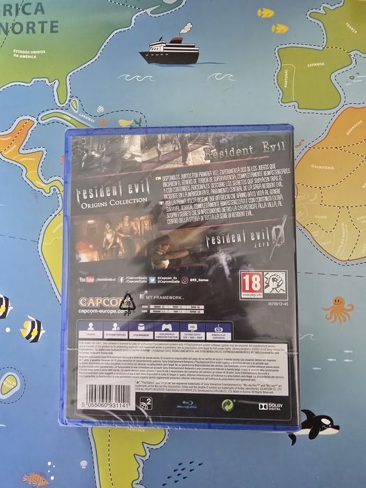 Jogo Resident Evil Origins Collection Ps4 Selado
