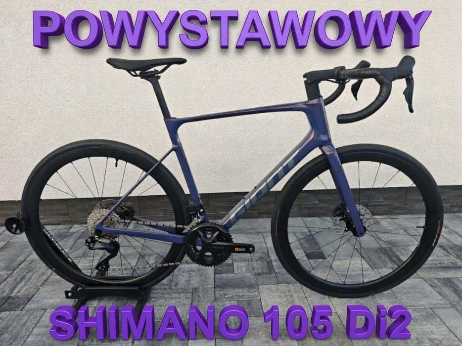 Giant Defy Advanced Shimano 105 Di2 Powystawowy karbon koła Rower szosowy