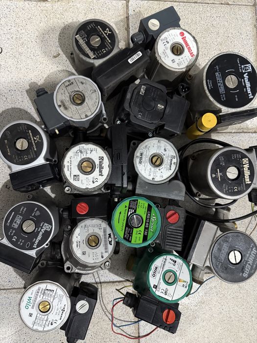 Циркуляційні насоси Grundfos, Wilo, Vaillant та інші