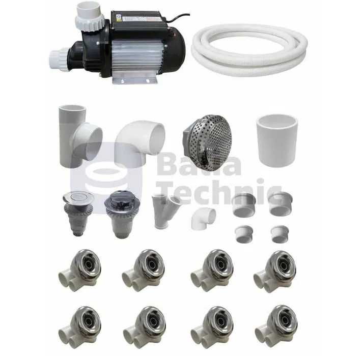 Zestaw do samodzielnego montażu - Balia AKRYLOWA okrągła DIY