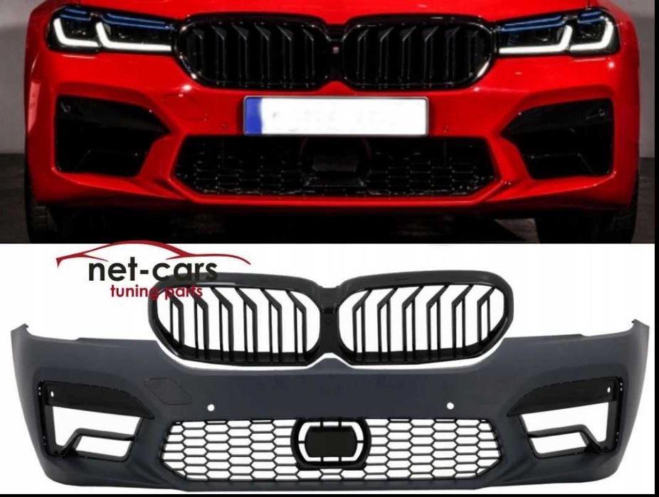 Zderzak + grill BMW 5 G30 20- M5 Pakiet M Performance