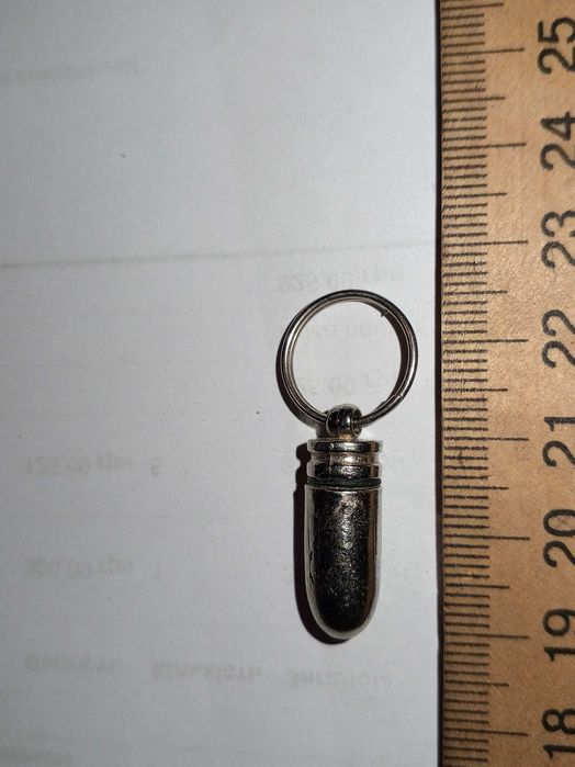 Кулон пуля с секретом (кейс).