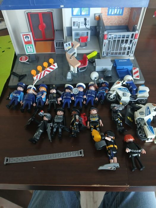 Zestaw policja playmobil