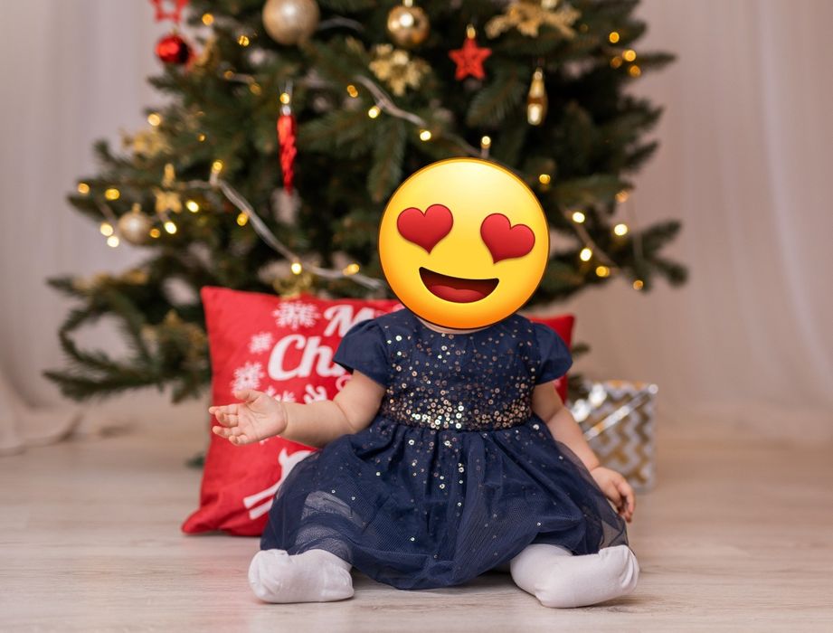 Świąteczna sukienka 74