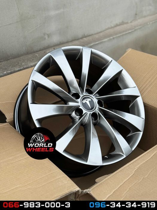 Новые Диски R18 5x114.3 Tesla Model 3 Model Y Perfomance