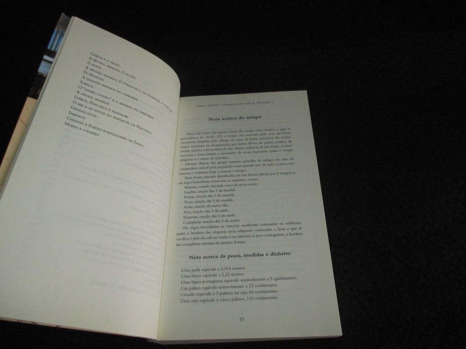 Livro Spera Mundi Crónica do Rei D. Manuel I Florbela Melhorado
