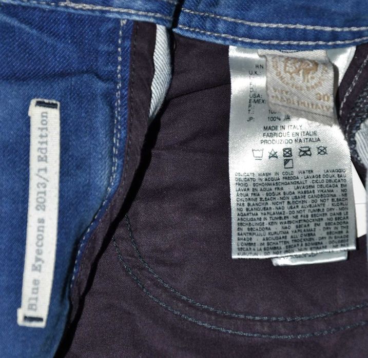 DIESEL Blue Eyecons 2013/1 Edition Jeans Spodnie Męskie W30 L32 Italy