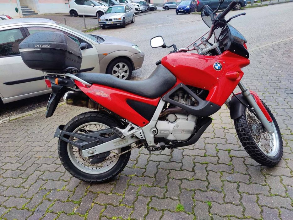 Mota BMW F650 Vermelha - 1995 - 18.970km