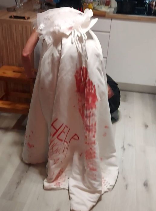 Kostium przebranie panna młoda