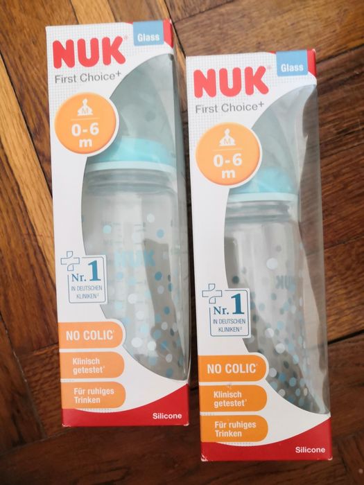 Пляшечки, поїльники, соски, пустишки нук, nuk