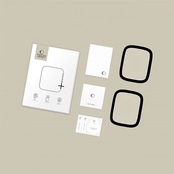 Szkło Hybrydowe Tech-Protect Glass Flex+ 2-Pack Apple Watch 4 / 5 / 6