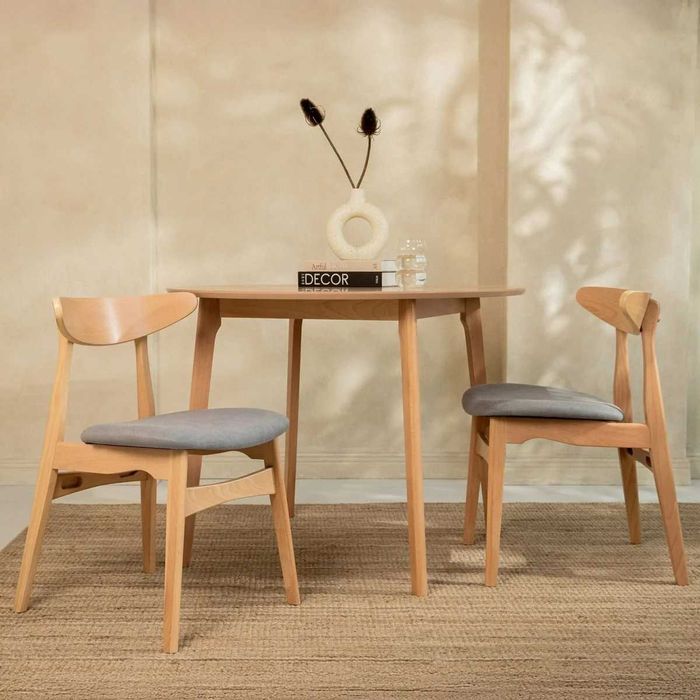 Krzesło EROSO naturalne 48x55,5x74,8 cm