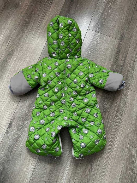 Комбінезон-трансформер з ведмедиками на дитину віком  до 12 місяців