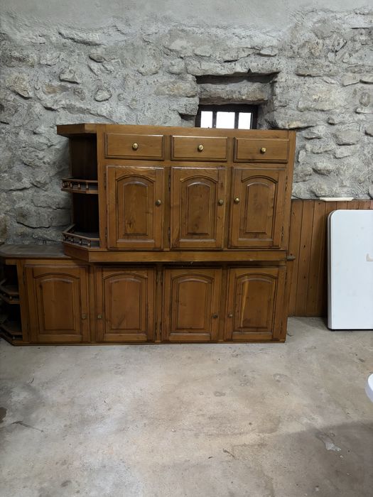 Mobilia de cozinha em carvalho