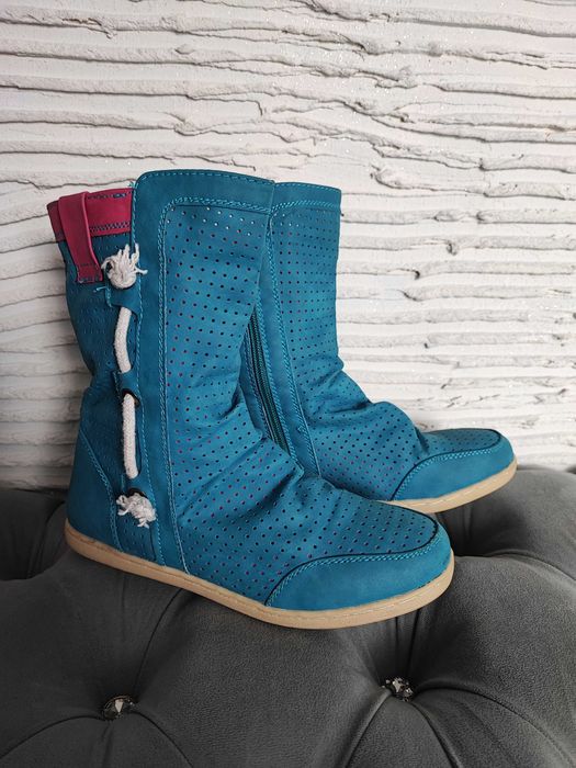 Buty wiosna dziewczynka ażurowe rozm.wkl.22cm
