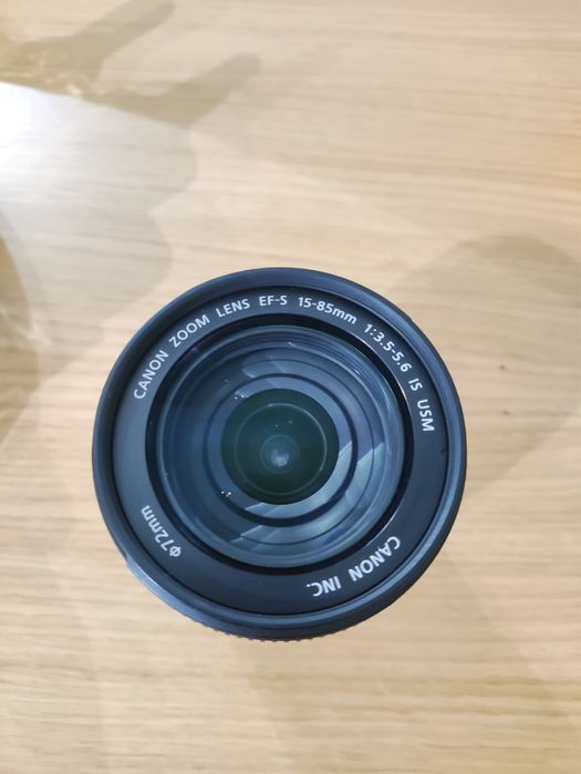 objetiva Canon EFS 15-85mm f/3.5-5.6 IS USM